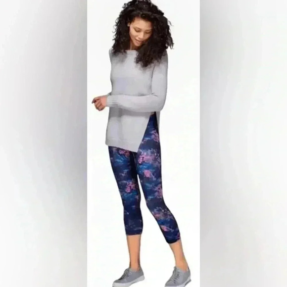 Lululemon Wunder Under Crop Leggings Moody Mirage Size 2 - Picture 3 of 8